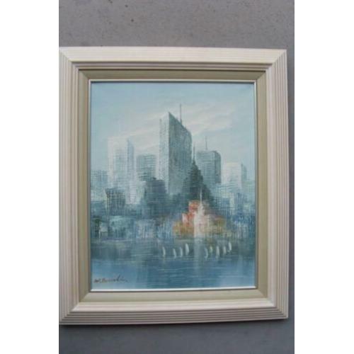 schilderij van W Bonsall 1926-1999