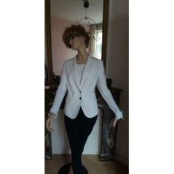 Mooie witte PENN&INK blazer mt 44