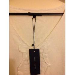 Nieuw| Tommy Hilfiger | maat 10 | zomer jurk | wit