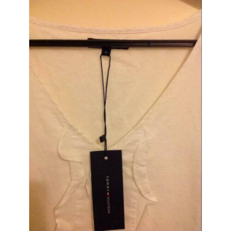 Nieuw| Tommy Hilfiger | maat 10 | zomer jurk | wit
