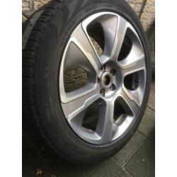 21” originele range rover velgen + all season banden 5x120
