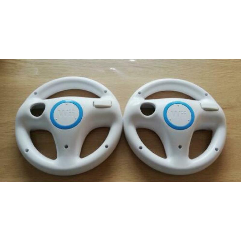 Wii Mario Kart incl 2 stuurtjes