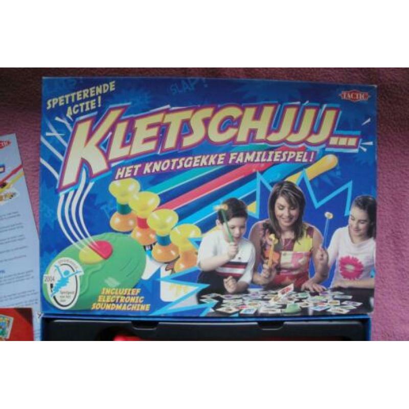 BORDSPEL KLETSCHJJJ...VAN TAC TIC Voor 2tot4 spelers 3.95eur