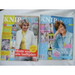 3 knipmodes en 2 knippies en libelle patronenblad