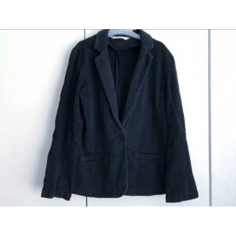 Leuke blazer jasjes van joggingstof maat 146-164