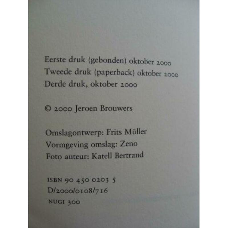 'Geheime kamers' Jeroen Brouwers
