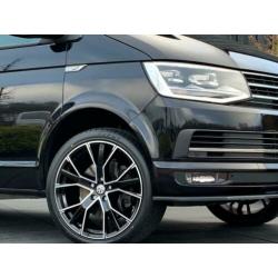 Volkswagen Transporter 2.0TDI 204PK DSG-7 LANG DC ZWART LED/