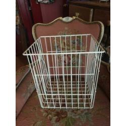 Vintage draadmand draad mand