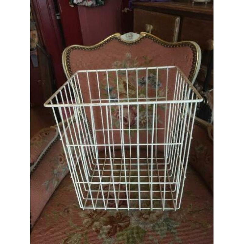 Vintage draadmand draad mand