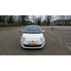 Fiat 500 1.2 AUT 2009 Wit
