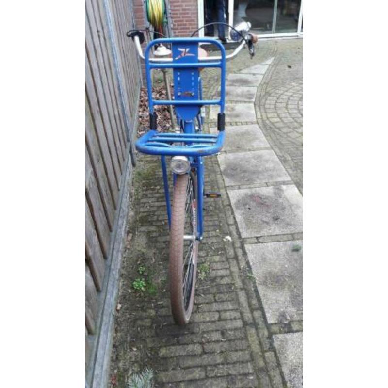 Zonix blauwe transportfiets 50 cm 28 inch