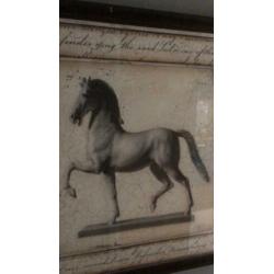 Paarden schilderij