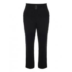 Samsoe & samsoe. Zwarte geweven broek met hoge taille L