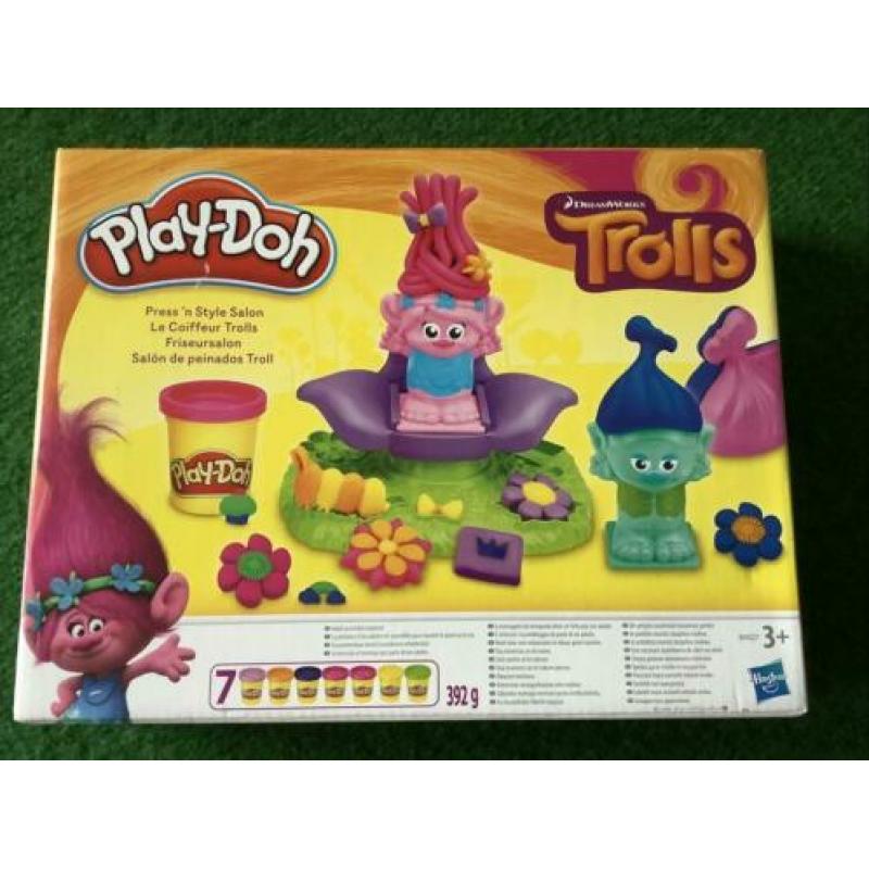Nieuwe Play-doh sets, o.a. trolls Kookplaat Dierenarts set