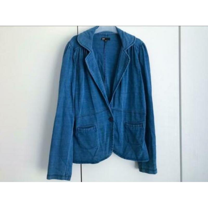 Leuke blazer jasjes van joggingstof maat 146-164