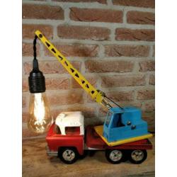 Bijzondere Tri-ang Hi-Way Hi-Lift Takelwagen lamp