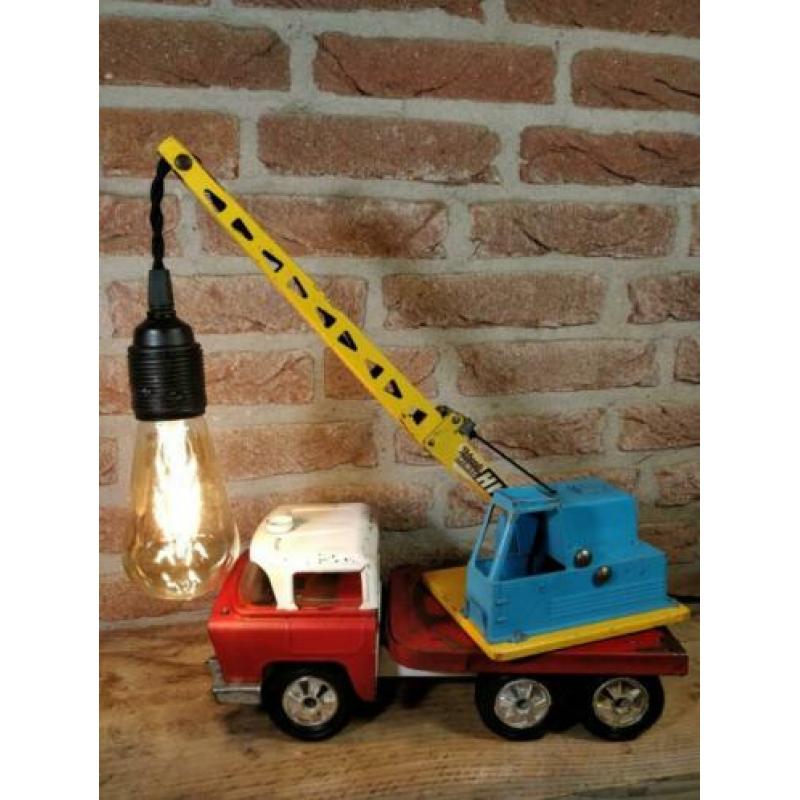 Bijzondere Tri-ang Hi-Way Hi-Lift Takelwagen lamp