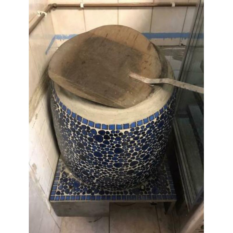 Mooie tandoori werk nog uitstekend met mozaïek