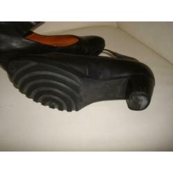 Think prachtige leren band schoenen maat 39 Zwart