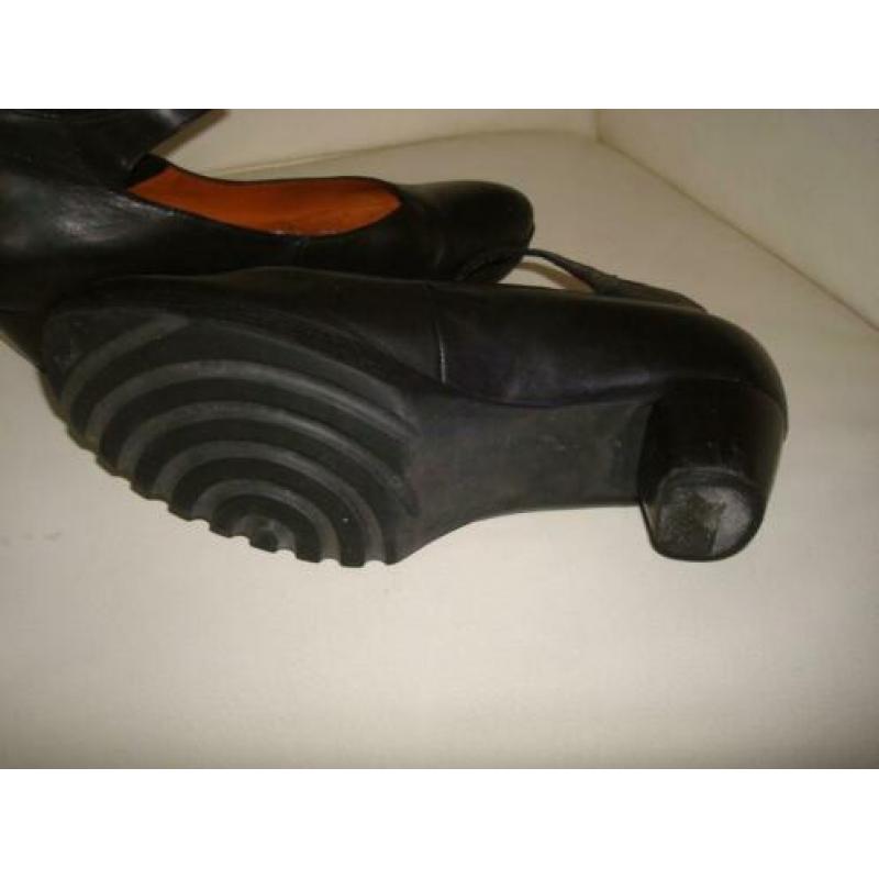 Think prachtige leren band schoenen maat 39 Zwart