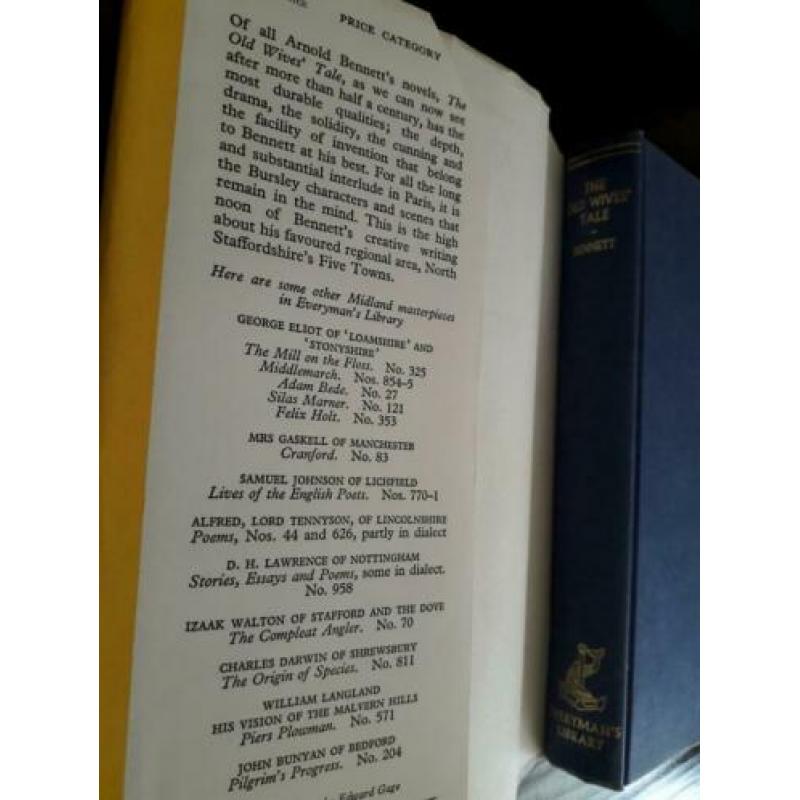 KOOPJE! The old wives' tale. Arnold Bennett