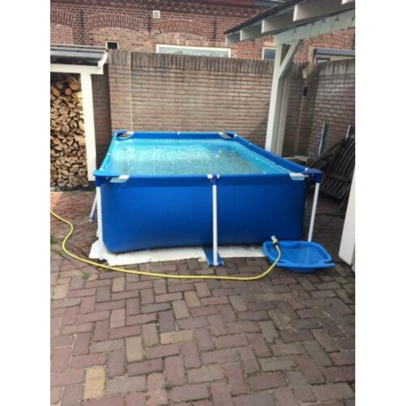 Zwembad Intex 3x2+pomp en toebehoren