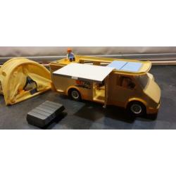 Playmobil 3657 camper plus 5435 tent