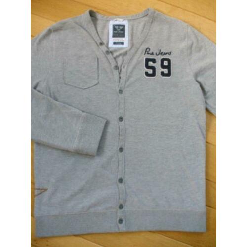 PALL MALL vest grijs maat XL - nieuw -