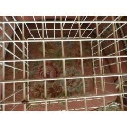 Vintage draadmand draad mand