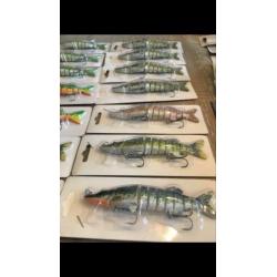Crankbeet 6 secties en meer super vangend kunstaas snoek