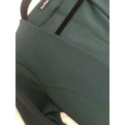 Donker groenepak broek 34 blazer 36