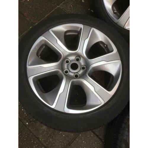 21” originele range rover velgen + all season banden 5x120