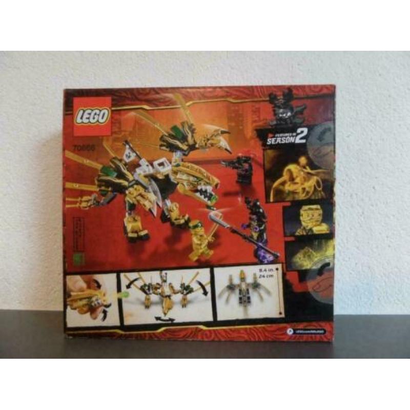 Lego Ninjago Legacy 70666 De Gouden Draak Nieuw in doos