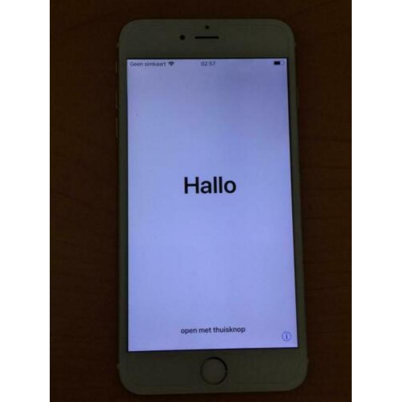 IPhone 6 plus gold geen beschadigingen of krassen