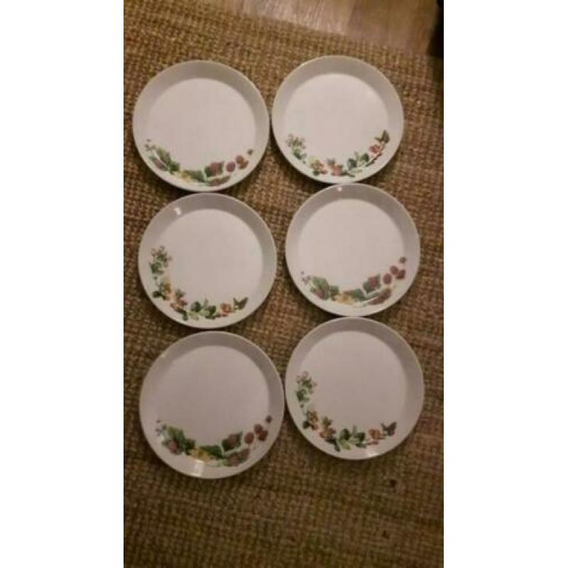 6 dinerborden bosvruchten Marjolein Bastin Libelle