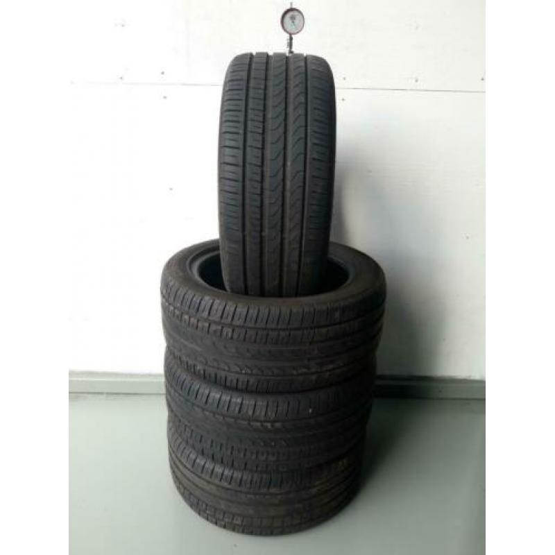 4 x 245/45/17 Pirelli banden 6mm profiel 200,- ALL IN !