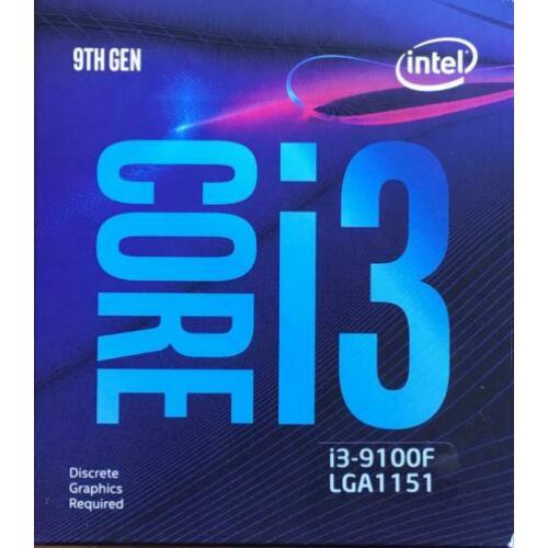 Intel core i3-9100F LGA1151 nieuw in doos