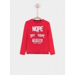 Nieuw Tiffosi shirt, longsleeve Araujo rood maat 164