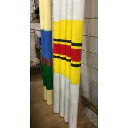 Hindernismateriaal, springbalken en staanders