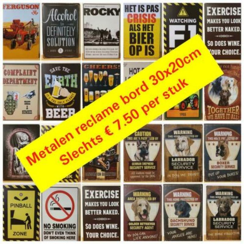 Million dollar quartet reclamebord wandbord van metaal 3020