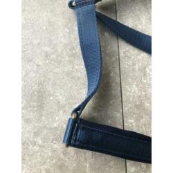Bucas halster aqua blauw. Maat pony