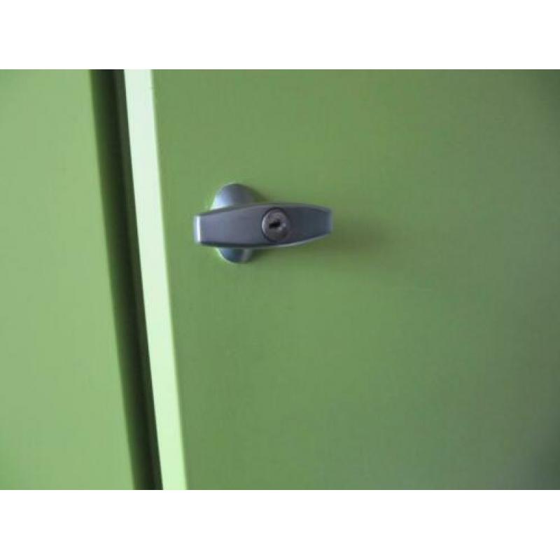 Retro jaren 60 Gispen (archief) kast met legplanken