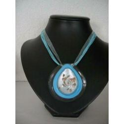 Ketting met glashanger