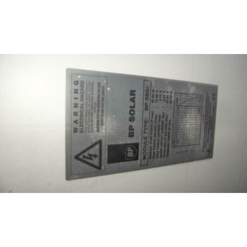zonnepaneel 12 volt afm 120 cm x52 cm x 4cm