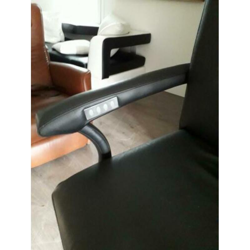 Sta Op Leren Design Draai Fauteuil op ACCU