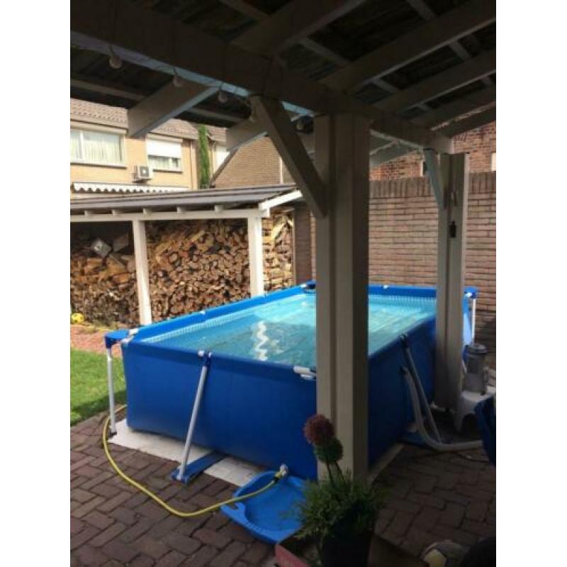 Zwembad Intex 3x2+pomp en toebehoren