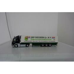 Volvo fh Jacobs Transport met Jan Deckers Jr Bv koeltrailer