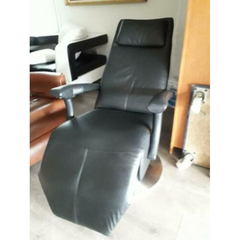 Sta Op Leren Design Draai Fauteuil op ACCU