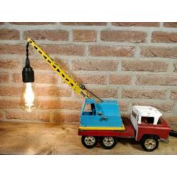 Bijzondere Tri-ang Hi-Way Hi-Lift Takelwagen lamp