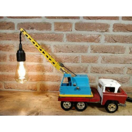 Bijzondere Tri-ang Hi-Way Hi-Lift Takelwagen lamp